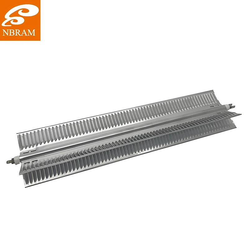 এক্স-আকৃতির অ্যালুমিনিয়াম হিটিং টিউব